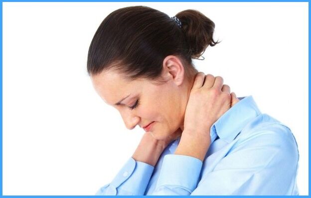 nyaki fájdalom egy nőnél nyaki osteochondrosisban